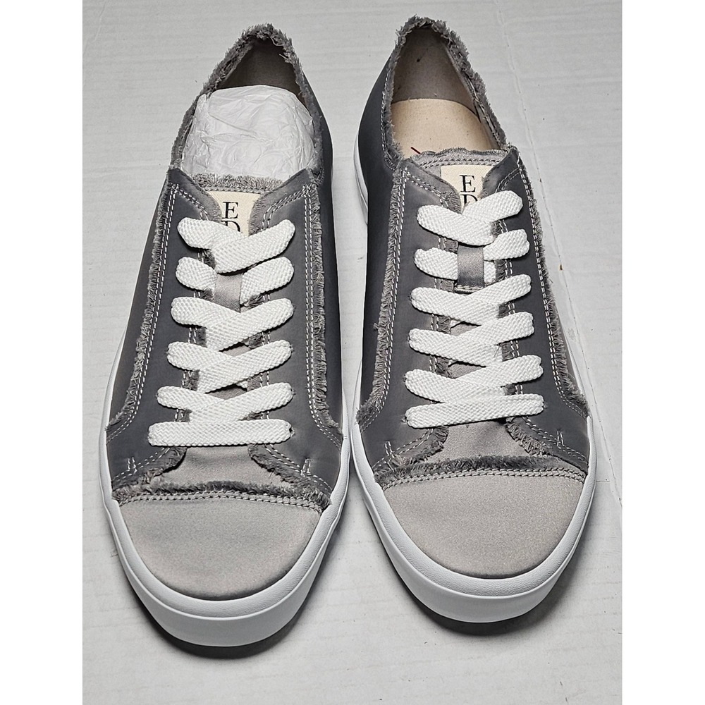 ED By Ellen DeGeneres Doran Sneakers Sateen Gravel Women's Size 9.5M Shoes‎ New